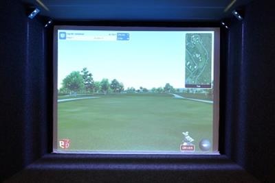 Golfový trenažér v depandanci